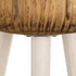 GloboStar® Artificial Garden JAMAICA 20554 Διακοσμητικό Ξύλινο Κασπώ Γλάστρα - Flower Pot Καφέ Φ22 x Υ46cm - ledmania.gr