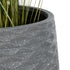 GloboStar® Artificial Garden LOUISIANA 20567 ΣΕΤ 2 Διακοσμητικά Πολυεστερικά Τσιμεντένιά Κασπώ Γλάστρες - Flower Pots Γκρι A:Φ36 x Υ54cm B:Φ32 x Υ49cm - ledmania.gr