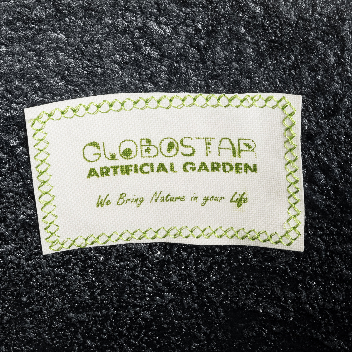 GloboStar® Artificial Garden OLYMPIA 20717 Επιδαπέδιο Πολυεστερικό Τσιμεντένιο Κασπώ Γλάστρα - Flower Pot Μαύρο Φ55 x Υ120cm - ledmania.gr