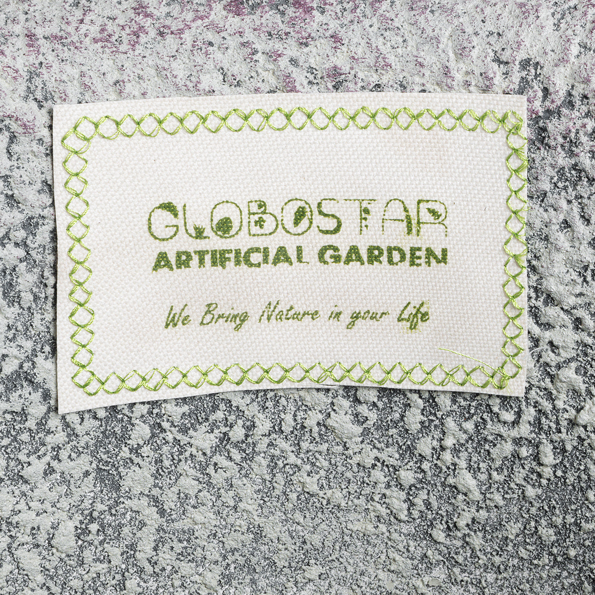 GloboStar® Artificial Garden IRISH 20721 Επιδαπέδιο Πολυεστερικό Τσιμεντένιο Κασπώ Γλάστρα - Flower Pot Λευκό - Μπεζ Φ55 x Υ90cm - ledmania.gr