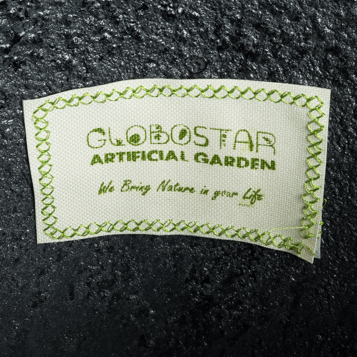 GloboStar® Artificial Garden BOLOGNA 20727 Επιδαπέδιο Πολυεστερικό Τσιμεντένιο Κασπώ Γλάστρα - Flower Pot Μαύρο Φ45 x Υ90cm - ledmania.gr