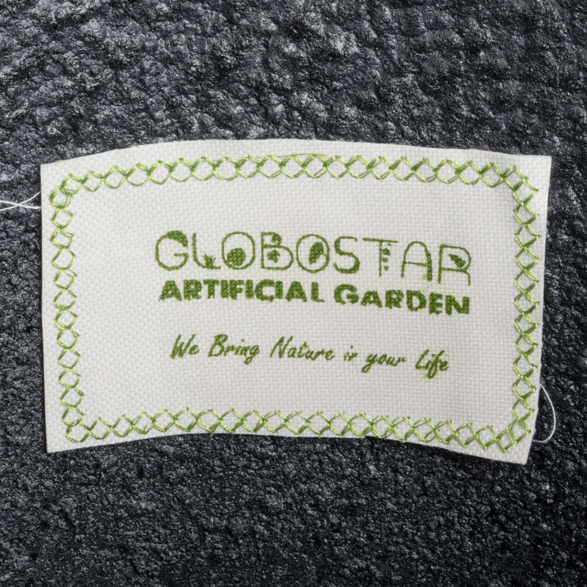 GloboStar® Artificial Garden MESTRE 20732 Επιδαπέδιο Πολυεστερικό Τσιμεντένιο Κασπώ Γλάστρα - Flower Pot Μαύρο Φ40 x Υ60cm - ledmania.gr