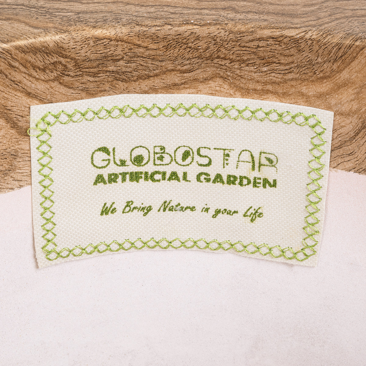 GloboStar® Artificial Garden BELLAGIO 20744 Επιδαπέδιο Πολυεστερικό Τσιμεντένιο Κασπώ Γλάστρα - Flower Pot Μαύρο με Καφέ Φ39 x Υ52cm - ledmania.gr