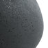 GloboStar® Artificial Garden RAVELLO 20747 Επιδαπέδιο Πολυεστερικό Τσιμεντένιο Κασπώ Γλάστρα - Flower Pot Μαύρο με Καφέ Μ60 x Π50 x Υ75cm - ledmania.gr