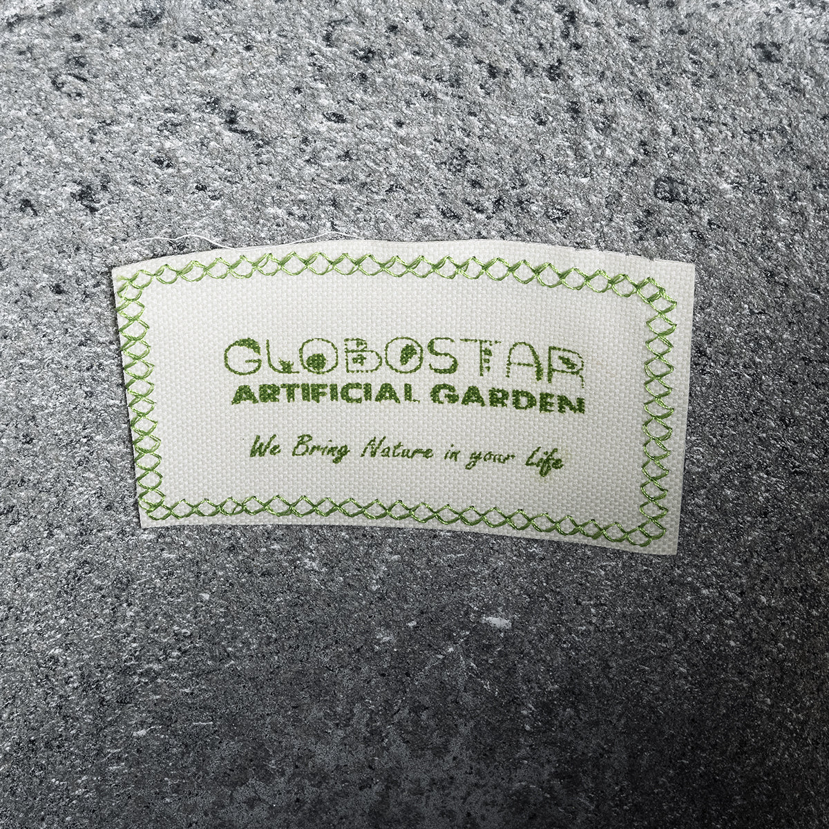 GloboStar® Artificial Garden RONDA 20760 Επιδαπέδιο Πολυεστερικό Τσιμεντένιο Κασπώ Γλάστρα - Flower Pot Γκρι Μ54 x Π48 x Υ104cm - ledmania.gr