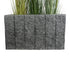 GloboStar® Artificial Garden PELLEGRINO 20765 Επιδαπέδιο Πολυεστερικό Τσιμεντένιο Κασπώ Γλάστρα - Flower Pot Γκρι Μ100 x Π31 x Υ60cm - ledmania.gr