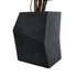 GloboStar® Artificial Garden CAMDEN 20788 Επιδαπέδιο Πολυεστερικό Τσιμεντένιο Κασπώ Γλάστρα - Flower Pot Μαύρο Μ47 x Π43 x Υ66cm - ledmania.gr