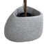 GloboStar® Artificial Garden OXFORD 20794 Επιδαπέδιο Πολυεστερικό Τσιμεντένιο Κασπώ Γλάστρα - Flower Pot Γκρι Μ60 x Π55 x Υ43cm - ledmania.gr