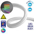 NEON FLEX LED 1m 15W/m 24V 60 SMD/m 5050 SMD 1200lm/m 120° Αδιάβροχη IP66 Digital Magic DMX Addressable UCS512C3 RGB Dimmable 22627 - ledmania.gr