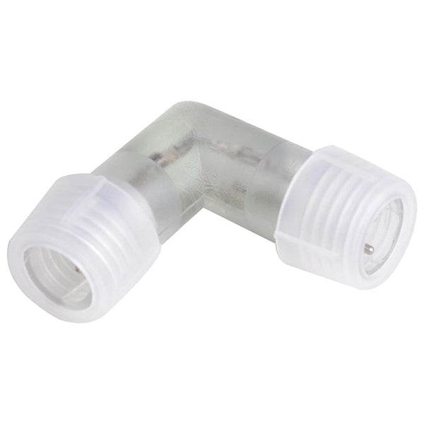 Γωνία L Connector Αδιάβροχος IP68 για Φωτοσωλήνα LED GloboStar 22637 - ledmania.gr
