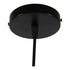GloboStar® TERE 01165  Vintage Industrial Κρεμαστό Φωτιστικό Οροφής Μονόφωτο Μαύρο Μεταλλικό Πλέγμα Καμπάνα Φ30 x Y25cm - ledmania.gr