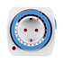 24 HOURS PLUG-IN MECHANICAL TIMER EL-PMT-1 - ledmania.gr