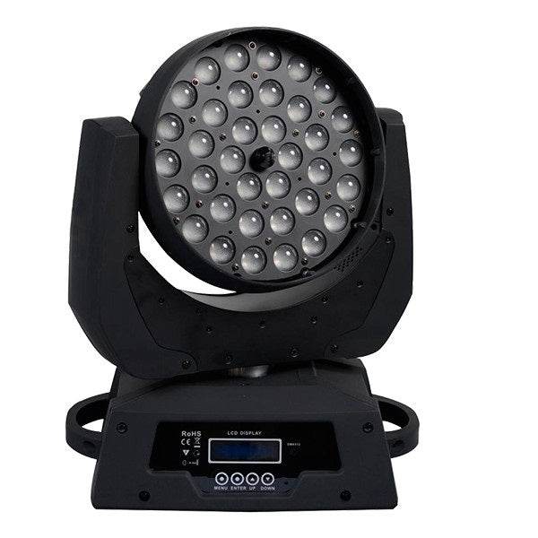Κινούμενη Ρομποτική Κεφαλή Artemis ZOOM WASH PRO 10°-60° 36*10 Watt CREE LED RGBW 360W 230V DMX512 GloboStar 51116 - ledmania.gr