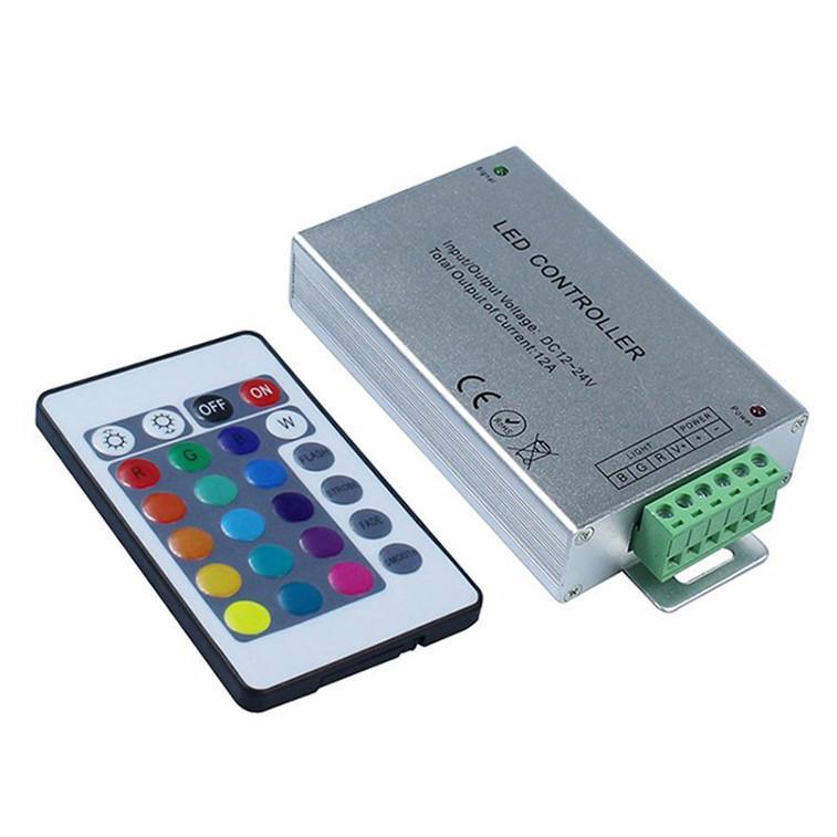 288-576watt-Ασυρματος Rgb IR Controller-24 Key-24A-12-24v DC - ledmania.gr