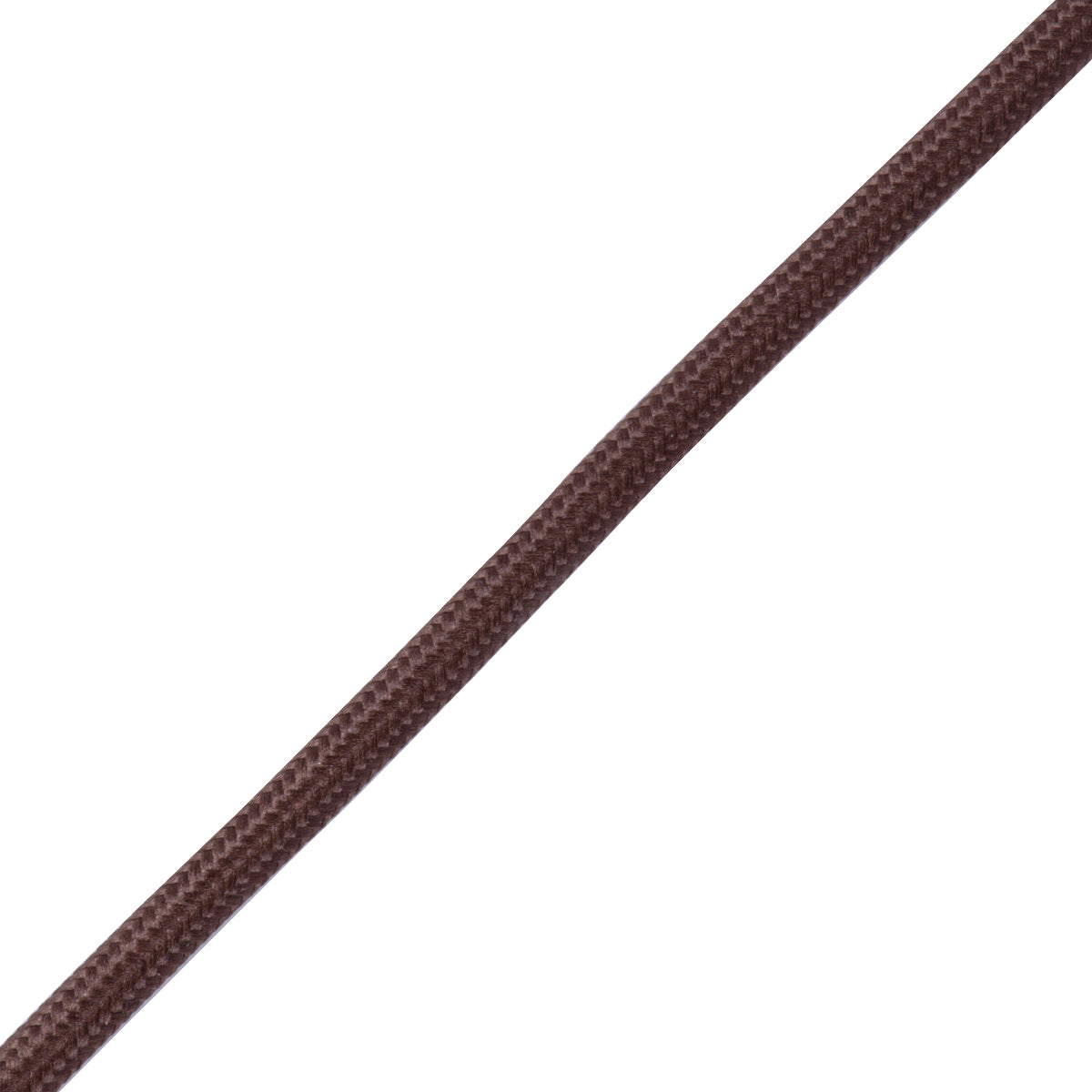 GloboStar® CABLITO 61561 Μοντέρνο Κρεμαστό Φωτιστικό Οροφής Μονόφωτο 1 x E27 Καφέ Σιλικόνης Ανάρτηση με Υφασμάτινο Καλώδιο Φ4 x Υ110cm - ledmania.gr