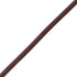 GloboStar® CABLITO 61561 Μοντέρνο Κρεμαστό Φωτιστικό Οροφής Μονόφωτο 1 x E27 Καφέ Σιλικόνης Ανάρτηση με Υφασμάτινο Καλώδιο Φ4 x Υ110cm - ledmania.gr