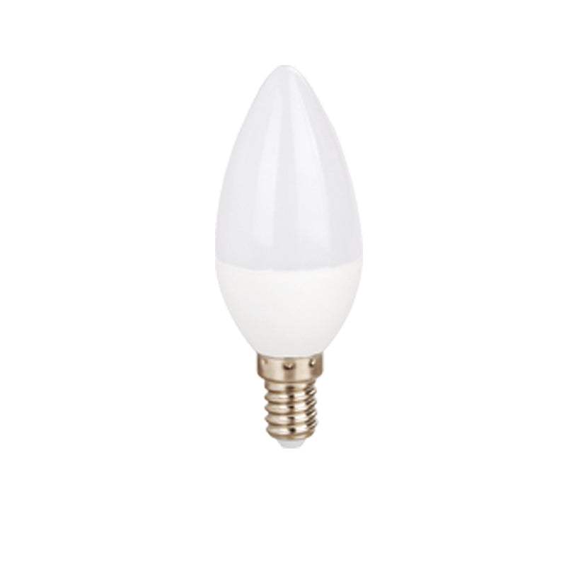 LED CANDLE E14 42V AC 5W 4.000K 230° 450Lm Ra80 - ledmania.gr