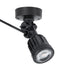 GloboStar® GARDENINI 61546 Επιφανειακό Φωτιστικό Σποτ Κήπου LED 5W 650lm 38° DC 24V IP68 Υψηλής Αντοχής ABS IK06 Φ7 x Υ14.5cm - Θερμό Λευκό 2700K Dimmable - Μαύρο - Bridgelux Chip - 3 Years Warranty - ledmania.gr