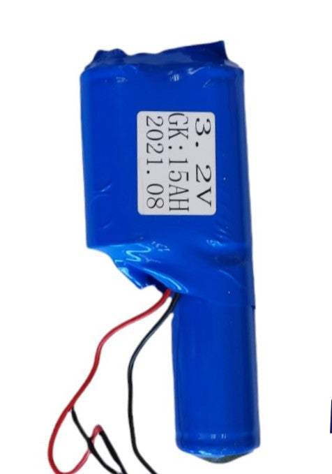 3.2v-15A Επαναφορτιζόμενη Μπαταρία για Ηλιακούς Προβολείς Led-solar battery-1Τεμ - ledmania.gr