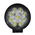 Προβολέας LED Εργασίας Στρογγυλός 27W 10-30V 3780lm 30° Αδιάβροχος IP65 Ψυχρό Λευκό 6000k GloboStar 30000 - ledmania.gr