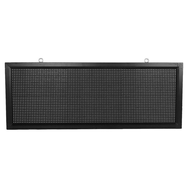 GloboStar® 90274 Κυλιόμενη Ψηφιακή Επιγραφή P10 LED SMD AC 220-240V με Wi-Fi - Αδιάβροχή IP54 - Μονής Όψης - Μ104 x Π9 x Υ40cm Πορτοκαλί - ledmania.gr