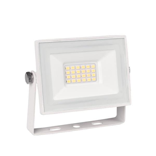30w Led Προβολέας 4000K Λευκό Σώμα-98HELIOS30/WH - ledmania.gr