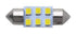 31 mm Festoon C5W Λαμπα  Led Αυτοκινητου 6SMD 2835-12vDc-Ψυχρο Λευκο-1Τεμ. - ledmania.gr