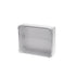 310X240X100 SURF BOX TRANSARENT LID IP65 - ledmania.gr