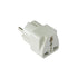 ΟΕΜ Αντάπτορας UK-US σε EU Schuko DT 220V, Universal, Λευκό 17704 - ledmania.gr