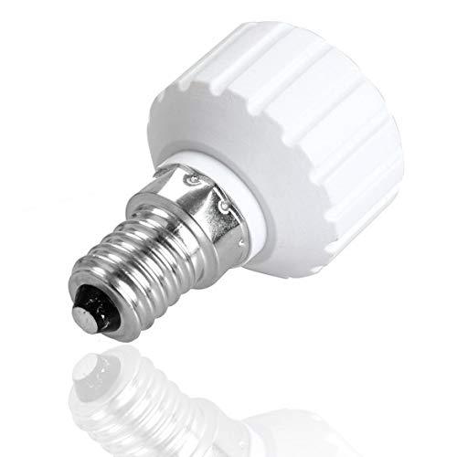 Πλαστικός Αντάπτορας από E14 σε GU10 GloboStar 77796 - ledmania.gr