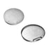 NETTO SET OF SILVER PLASTIC CAPS FOR PROFILE P120 - ledmania.gr