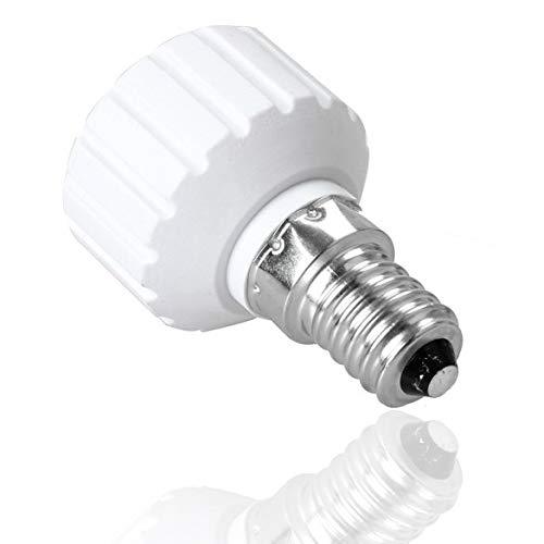 Πλαστικός Αντάπτορας από E14 σε GU10 GloboStar 77796 - ledmania.gr