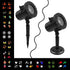 GloboStar® 75599 Προβολάκι Κήπου Καρφωτό - Δαπέδου Epistar LED 6W 300lm 60° AC 230V Αδιάβροχο IP44 RGB με 12 Διαφορετικά Σχέδια Φωτισμού - ledmania.gr