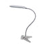LED ΓΡΑΦΕΙΟΥ 5W ΓΚΡΙ 4000K+ΣΠΙΡΑΛ+ΚΛΙΠ 230V 7,5X11,5XH43,5CM - ledmania.gr