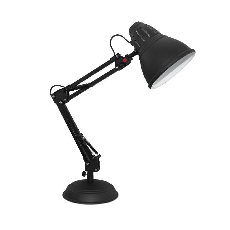Φ/Σ ΓΡΑΦΕΙΟΥ 1ΧΕ27 ΜΑΥΡΟ ΜΕΤΑΛΛΙΚΟ Φ16ΧΦ15ΧΗ50CM - ledmania.gr