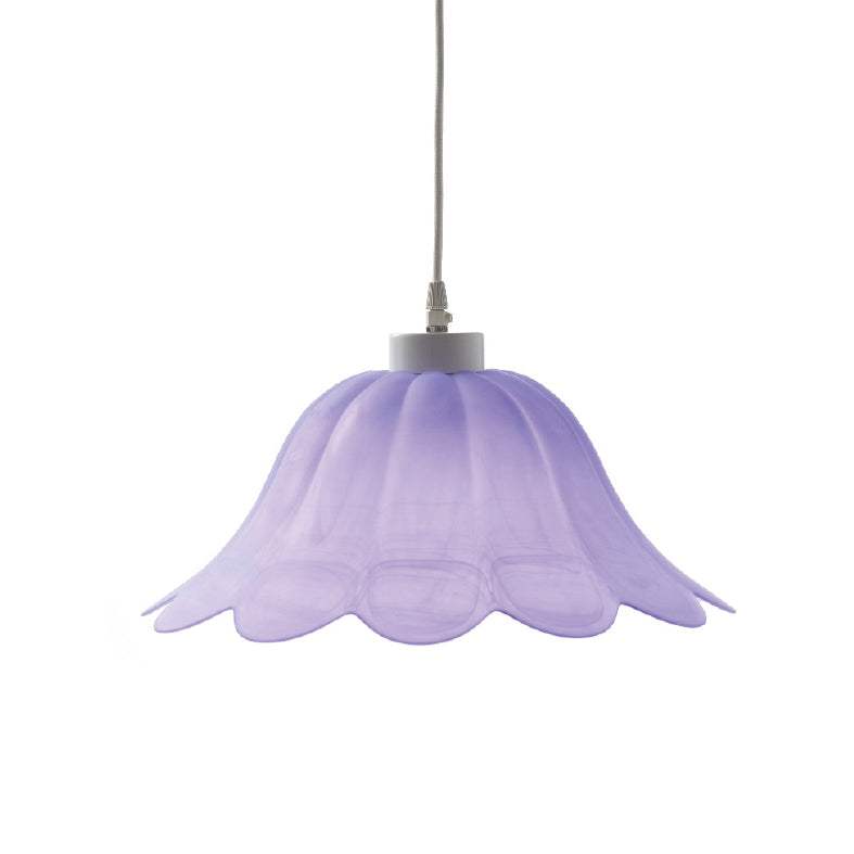 ΓΥΑΛΙ Νο309 Φ40 W.ALABASTER LILA SATIN - ledmania.gr