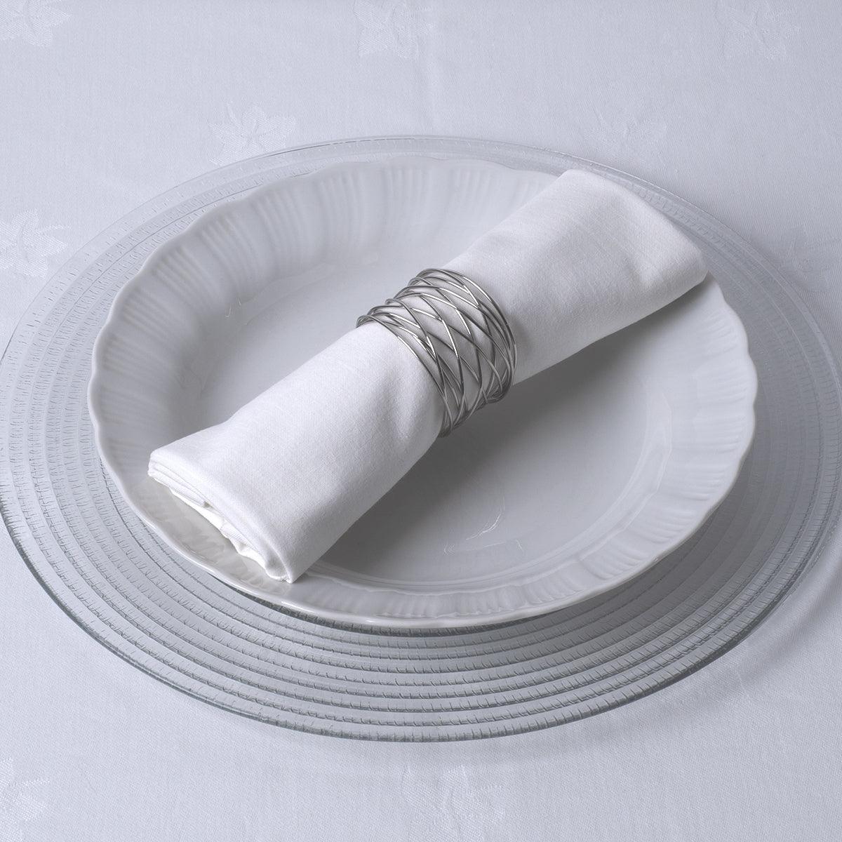 GloboStar® GOURMET 35001 Δαχτυλίδι Πετσέτας Μεταλλικό Χρυσό Φ5 x Υ3.5cm - ledmania.gr
