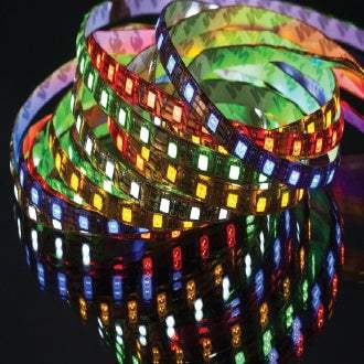 LED STRIP 5M 7,2W/M 12V DC IP33 RGB - ledmania.gr