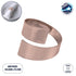 GloboStar® COUVERT 35011 Δαχτυλίδι Πετσέτας Μεταλλικό Χάλκινο Φ5 x H4.5cm - ledmania.gr