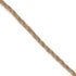 GloboStar® DECOR-ROPE 35050 Εύκαμπτο Διακοσμητικό Σχοινί Τριχιά Πλεκτό 200 Μέτρα Διαμέτρου 5mm Μπεζ D5mm x L200m - ledmania.gr
