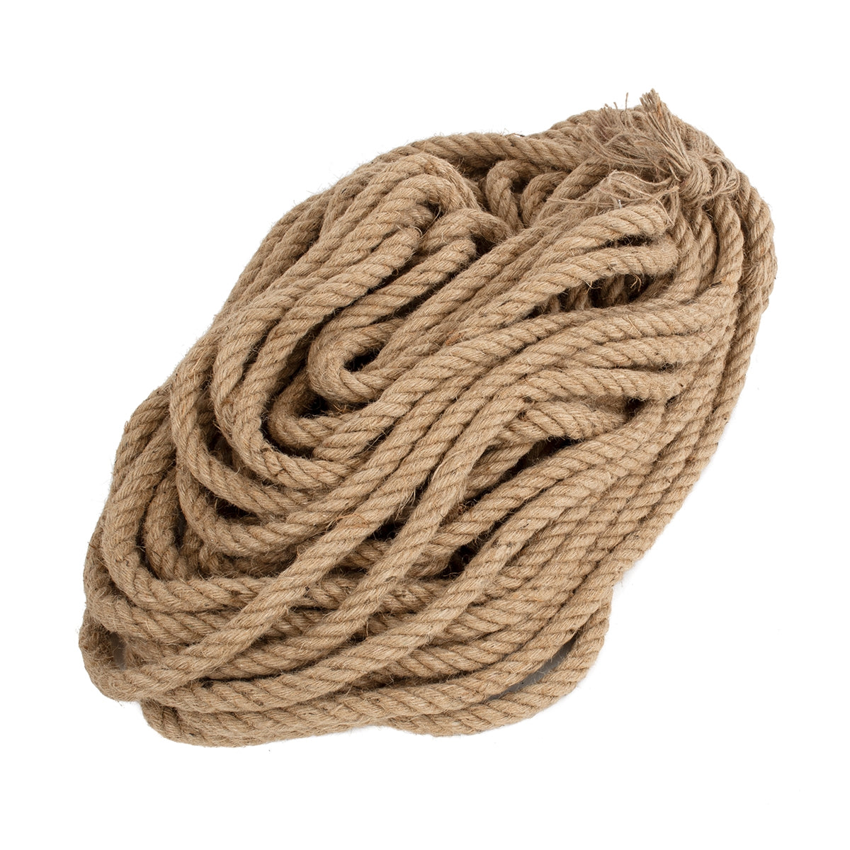 GloboStar® DECOR-ROPE 35052 Εύκαμπτο Διακοσμητικό Σχοινί Τριχιά Πλεκτό 50 Μέτρα Διαμέτρου 20mm Μπεζ D20mm x L50m - ledmania.gr