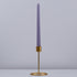 GloboStar® LAVENDER-FIELD 35203 ΣΕΤ 4 Αρωματικά Κεριά Κηροπηγίου Παραφίνης με Άρωμα Λεμόνι - Λεβάντα Μωβ Μ2 x Π2 x Υ25cm - ledmania.gr