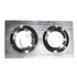 ΣΠΟΤ GU10 ΔΙΠΛΟ ΑΛΟΥΜΙΝΙΟΥ 172Χ92Χ20mm - ledmania.gr