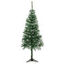 GloboStar® Crazy Christmas Χριστουγεννιάτικο Δέντρο SantaClaus Φ65 x Υ150εκ Πράσινο με Πλαστική Βάση - ledmania.gr