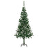 GloboStar® Crazy Christmas Χριστουγεννιάτικο Δέντρο SantaClaus Φ80 x Υ180εκ Πράσινο με Μεταλλική Βάση - ledmania.gr