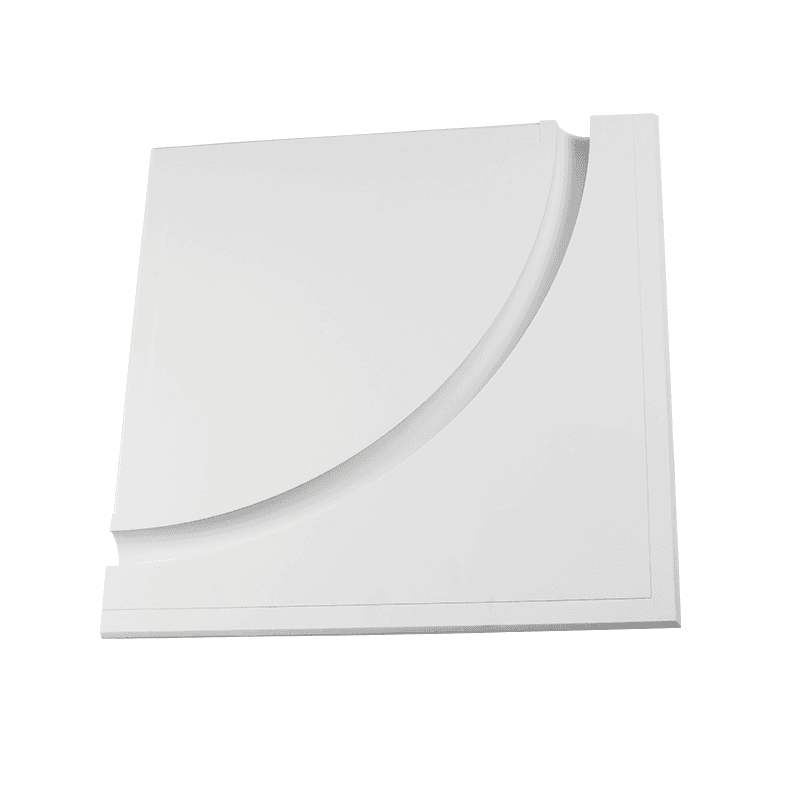 ^ΓΥΨΙΝΟ TRIMLESS ΦΩΤΙΣΤΙΚΟ ANDIE 1/4 ΤΟΥ ΚΥΚΛΟΥ 62x62x5CM - ledmania.gr