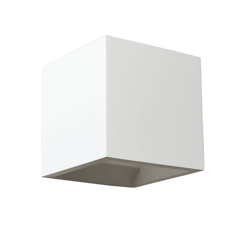 ^ΓΥΨΙΝΟ ΕΠΙΤΟΙΧΟ Φ/Σ 1XG9 BLOCK Φ12x12x12CM - ledmania.gr