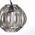 ΚΡΕΜΑΣΤΟ Φ/Σ 1ΧΕ27 ΓΥΑΛΙ ΓΚΡΙ Φ25ΧΗ120CM - ledmania.gr