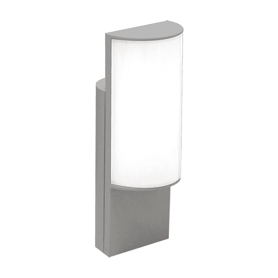 WALL LUMINAIRE HEMI SMD LED 8W 620Lm 3000K 230V IP44 Ra>80 - ledmania.gr