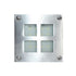 ΠΛΑΦΟΝΙΕΡΑ ΕΞΩΤΕΡΙΚΗ LED ΨΥΧΡΟ 105X105 ΝΙΚΕΛ ΜΑΤ - ledmania.gr